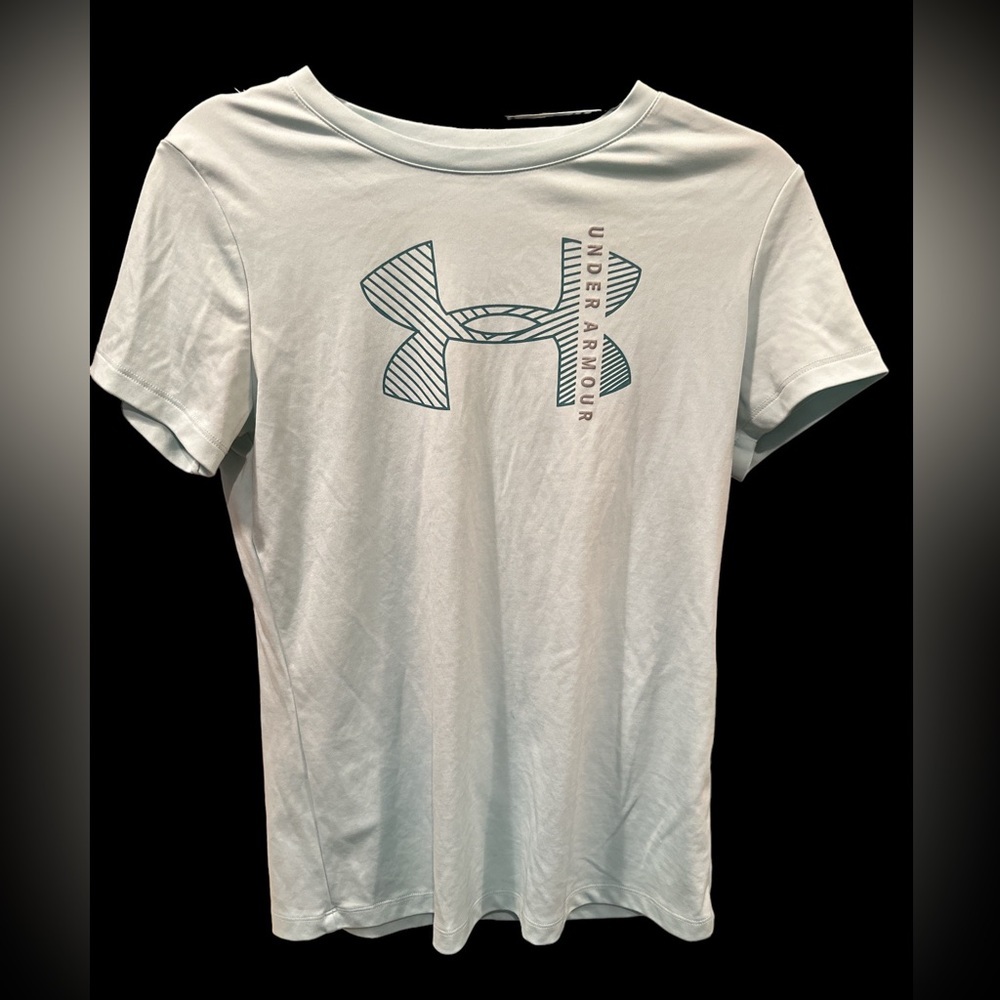 Under Armour Women’s Loose Fit HeatGear Mint T Sz Small‎ Excellent